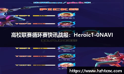 高校联赛循环赛快讯战报：Heroic1-0NAVI